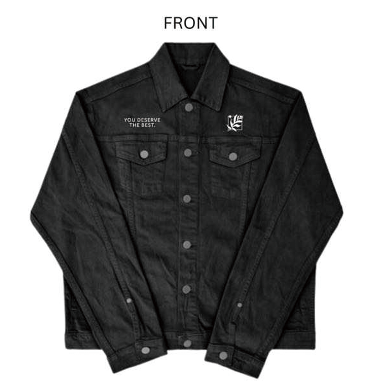 Black Classic Denim Jacket
