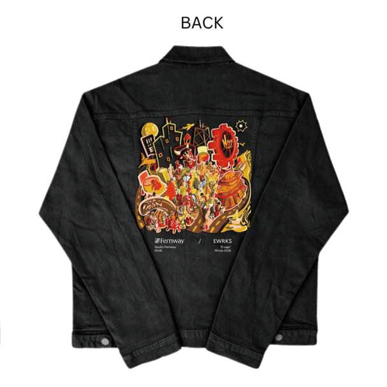 Black Classic Denim Jacket