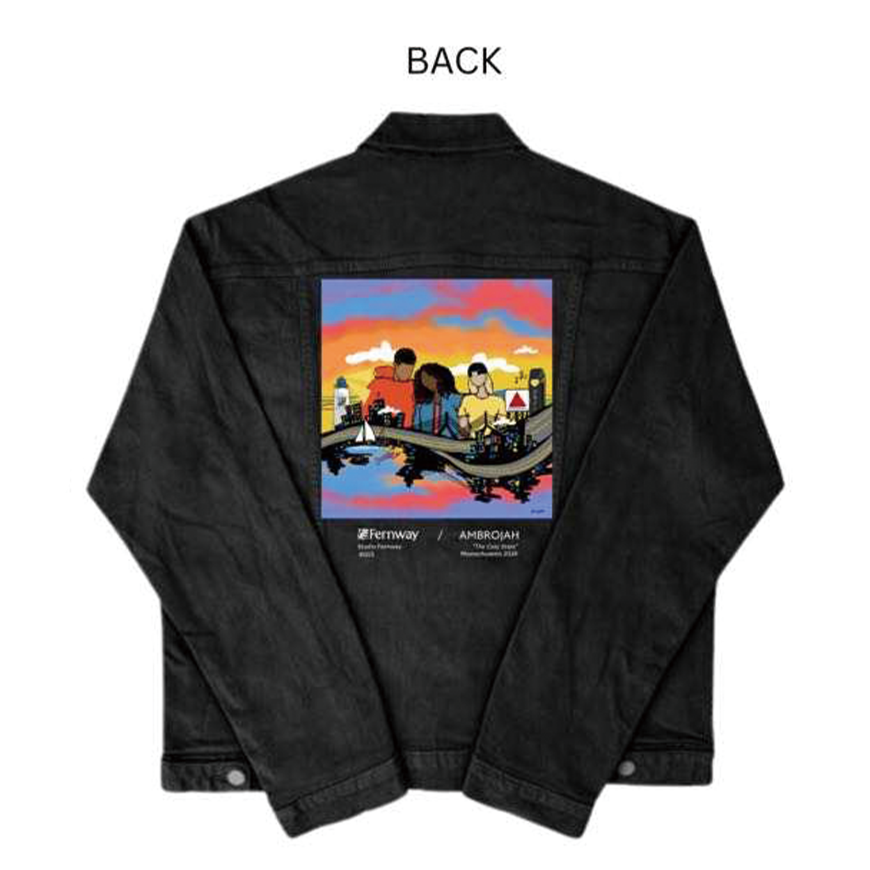 Black Classic Denim Jacket