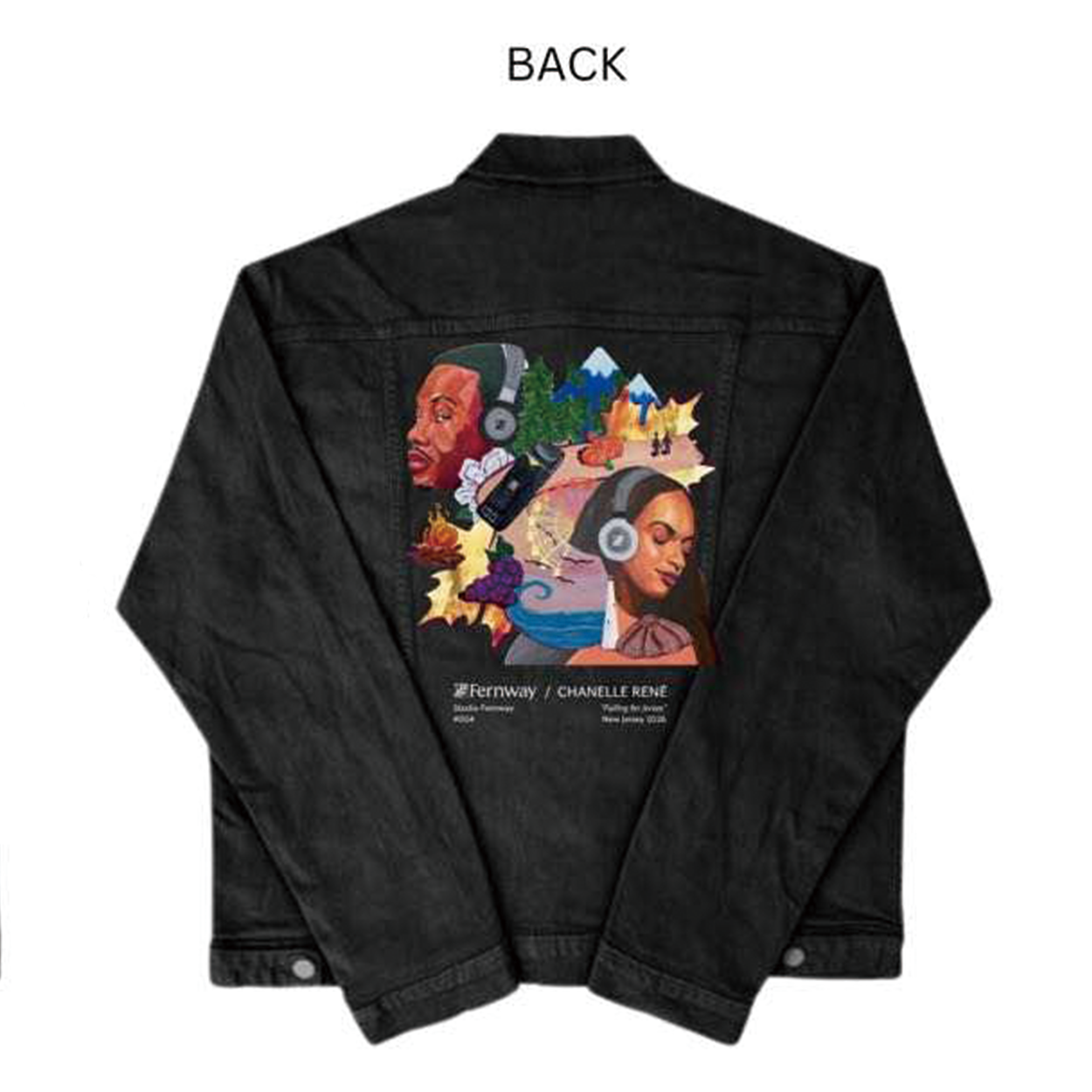 Black Classic Denim Jacket