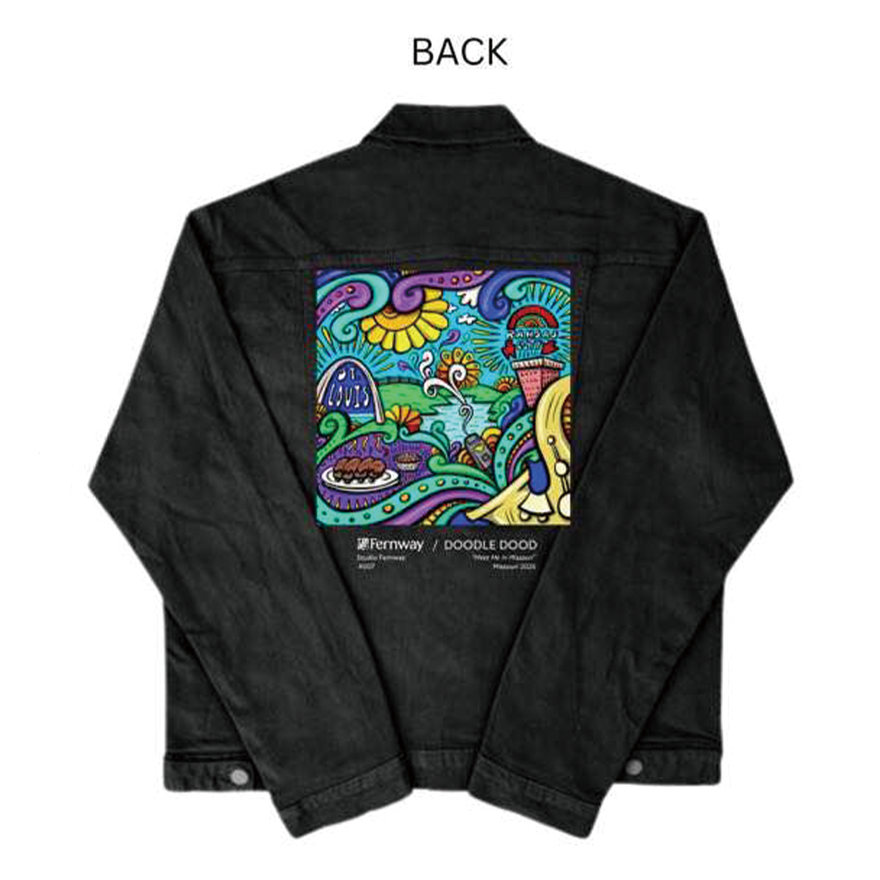 Black Classic Denim Jacket
